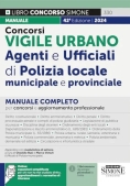 Immagine 0 di Vigile Urbano Manuale Compl.42ed.2024