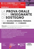 Immagine 0 di Prova Orale Insegnante Sostegno Infanzia