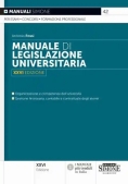 Immagine 0 di Manuale Legislazione Universitaria 26ed.