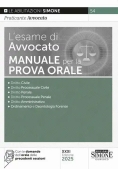 Immagine 0 di Esame Avvocato Manuale Prova Orale 31ed.