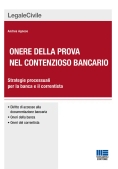 Immagine 0 di Onere Prova Contenzioso Bancario