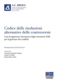 Immagine 0 di Codice Risoluzioni Alternative Controver