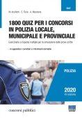 Immagine 0 di 1800 Quiz Concorsi Polizia Locale 15ed.