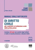 Immagine 0 di Manuale Orale Rafforzato Di Diritto Civile Per Costruire La Trattazione Orale Della Prima Prova. Con