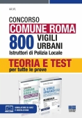 Immagine 0 di Kit 800 Vigili Urbani Com.roma 2vol.2023