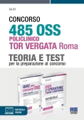 Immagine 0 di Kit 2v - 485 Oss Policlinico Tor Vergata Roma - Manuale + Quiz