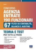 Immagine 0 di 190 Funzionari Agenzia Entrate - 67 Contabilita' Bilancio - Teoria + Qui