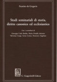 Immagine 0 di Studi Seminariali Di Storia Di