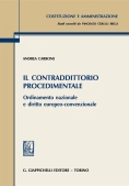 Immagine 0 di Contradditorio Procedimentale