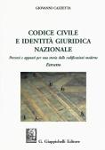 Immagine 0 di Codice Civile Identita' Giuridica Naz.