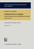 Immagine 0 di Formativita' E Norma