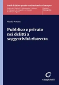 Immagine 0 di Pubblico E Privato Nei Delitti Soggettiv