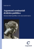 Immagine 0 di Argomenti Seminariali Di Diritto Pubblico