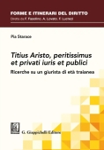 Immagine 0 di Titus Aristo Peritissimus Et Privati