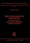 Immagine 0 di Prius Testamentum Raptum Est