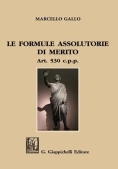 Immagine 0 di Formule Assolutorie Di Merito