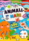 Immagine 0 di Animali Del Mare. Trendy Model. Colora Gioca Stickers. Ediz. A Colori (gli)