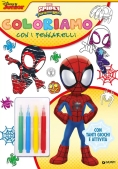 Immagine 0 di Spidey. Coloriamo Con I Pennarelli. Super Album. Ediz. A Colori. Con 4 Pennarelli