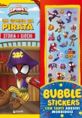 Immagine 0 di Giorno Da Pirata. Spidey. Bubble Stickers Con Tanti Adesivi Morbidosi. Ediz. A Colori (un)