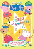 Immagine 0 di Libro Dell'amicizia. Peppa Pig. Gioca & Colora. Con Adesivi. Ediz. A Colori (il)