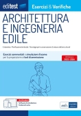 Immagine 0 di Editest. Architettura E Ingegneria Edile. Esercizi E Verifiche. Esercizi Commentati E Simulazioni D'