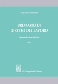 Immagine 0 di Breviario Diritto Del Lavoro