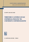 Immagine 0 di Territorio E Governo Locale