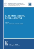 Immagine 0 di Finanza Nell Eta Degli Algoritmi