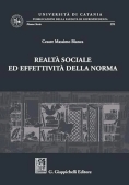 Immagine 0 di Realta' Sociale Ed Effettivita' Della Norma