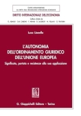 Immagine 0 di Autonomia Ordinamento Giuridico Ue