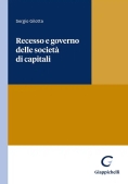 Immagine 0 di Recesso E Governo Societa' Di Capitali