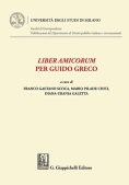 Immagine 0 di Liber Amicorum Guido Greco