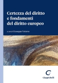 Immagine 0 di Certezza Del Diritto Fondam.dir.europeo