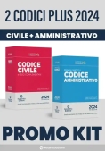 Immagine 0 di Kit Codici Plus 2024 2 Vol. Civ-amm