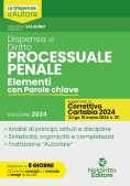 Immagine 0 di Dispensa Diritto Processuale Penale 2024