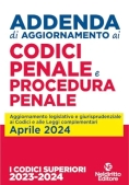 Immagine 0 di Addenda Agg. Cod.penale E Proc.2024