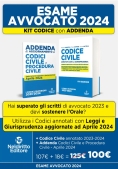 Immagine 0 di Kit 2v - Codice Civile Ed.2023 + Addenda Ed.2024