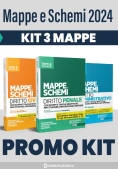 Immagine 0 di Kit Mappe E Schemi 2024 3vol.