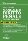 Immagine 0 di Manuale Superiore Dir.penale 2024 P.gen.