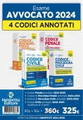 Immagine 0 di Kit Codici Annotati 4vol.202425 Avvoc.