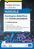 Immagine 0 di Sostegno Didattico Scuola Secondaria - Manuale Di Preparazione