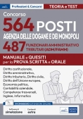 Immagine 0 di 487 Funzionari Agenzia Dogane - Amministrativo Tributari - Manuale Prova