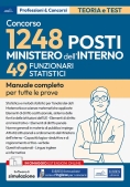 Immagine 0 di 1248 - Funzionari Statistici Ministero Interno - Manuale Prova Scrit