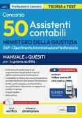 Immagine 0 di 50 Assistenti Contabili - Ministero Giustizia Dap - Manuale Prova Scritt