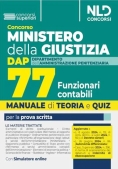 Immagine 0 di 77 Dap - Funzionari Contabili - Ministero Giustizia - Teoria + Quiz