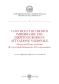 Immagine 0 di I Contratti Di Credito Immobiliare