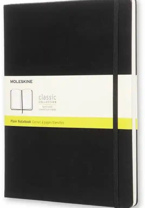 Notebook Xl Pla Black Hard fronte