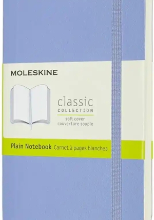 Notebook Pocket Pla Soft Hydrangea Blue fronte