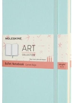 Art Bullet Notebook Large Aquamarine fronte