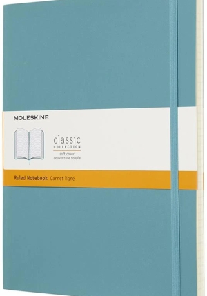 Notebook Xl Ruled Soft Reef Blue fronte